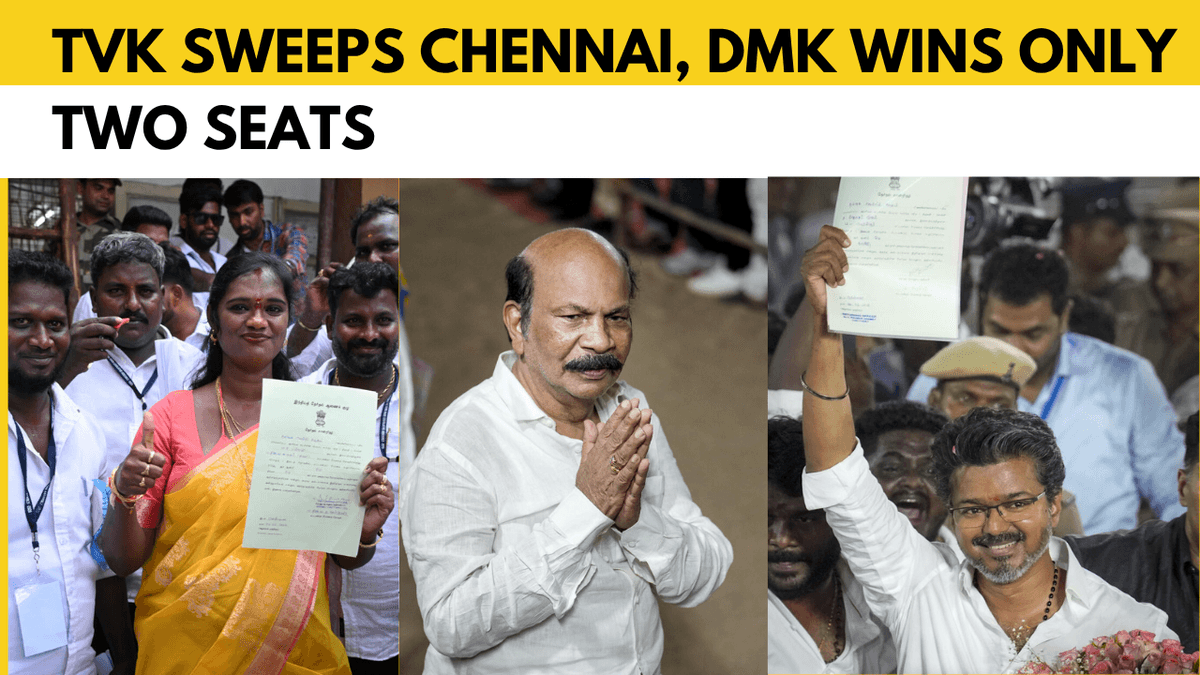 Watch: Major political shift in Chennai as TVK wins 14 seats