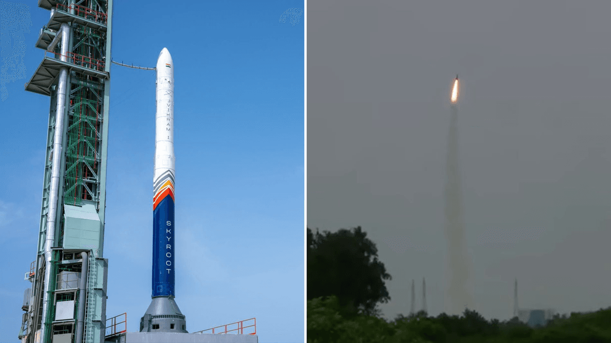 Telangana CM congratulates Hyderabad-based Skyroot Aerospace on Vikram-1 successful test flight