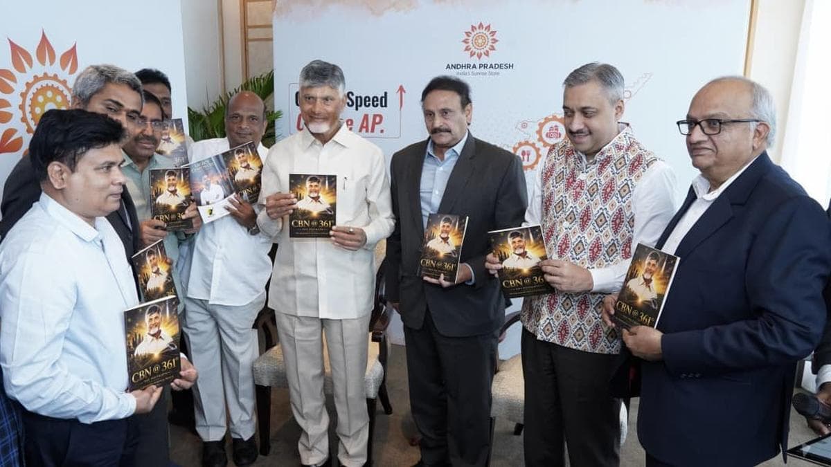 Chandrababu Naidu releases book on his leadership, ‘CBN@361 Degrees’, in Singapore