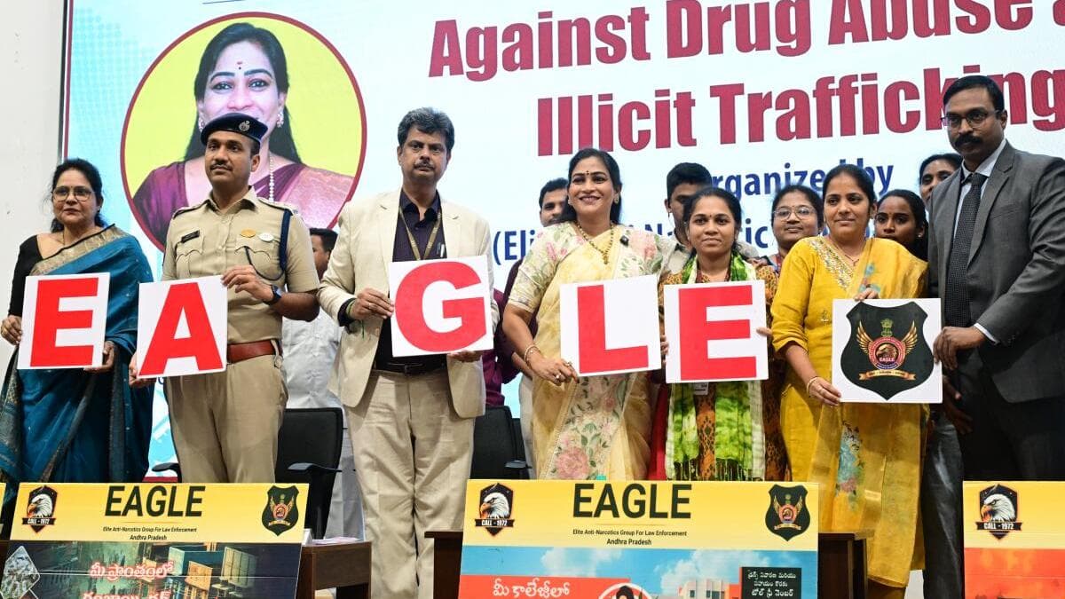 Anitha stresses need to protect youth from drug menace, pats police for 'zero ganja cultivation’