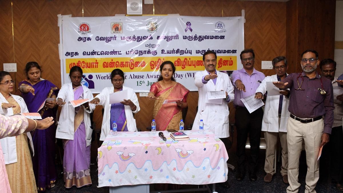 Vellore GH observes World Elder Abuse Awareness Day