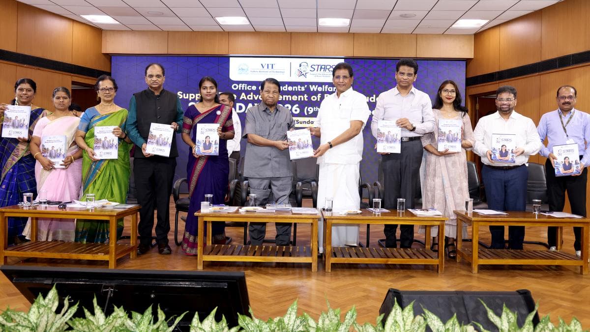 VIT distributed scholarships worth over ₹100 crore for government school students since 2008: VIT Chancellor