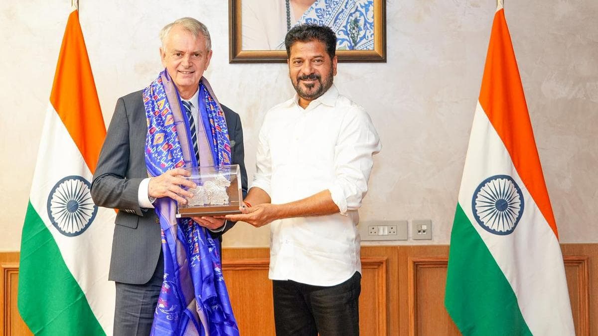 Canada’s envoy to India Chris Cooter meets CM Revanth Reddy, invites CM-led delegation for Canada visit
