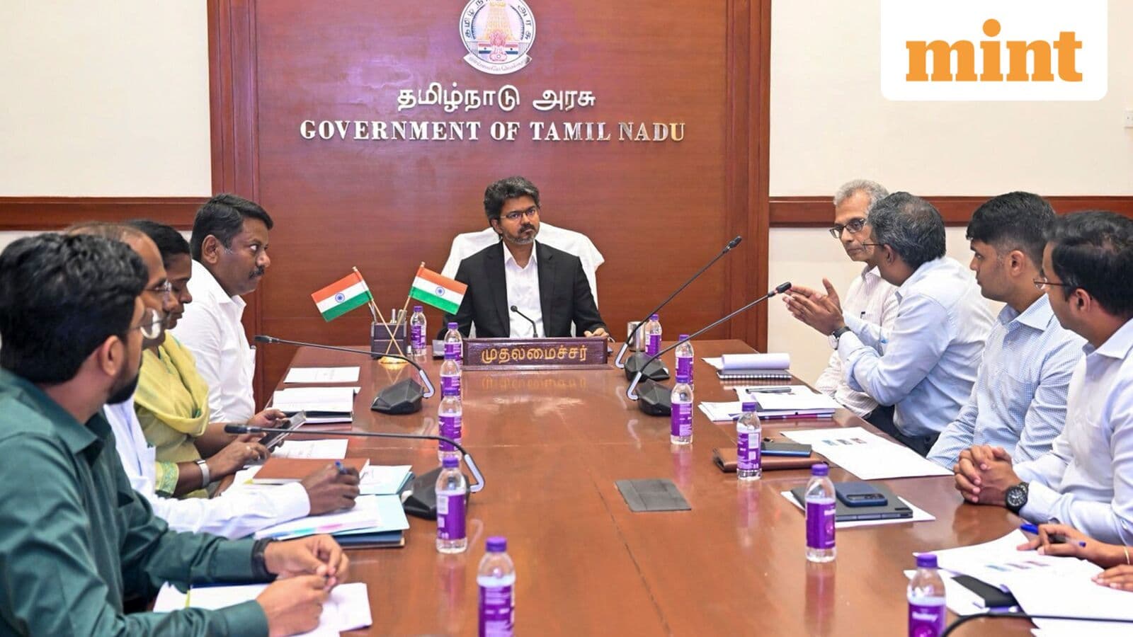CM Vijay keeps Home, Public Administration ministries as Tamil Nadu cabinet ministers are allocated portfolios