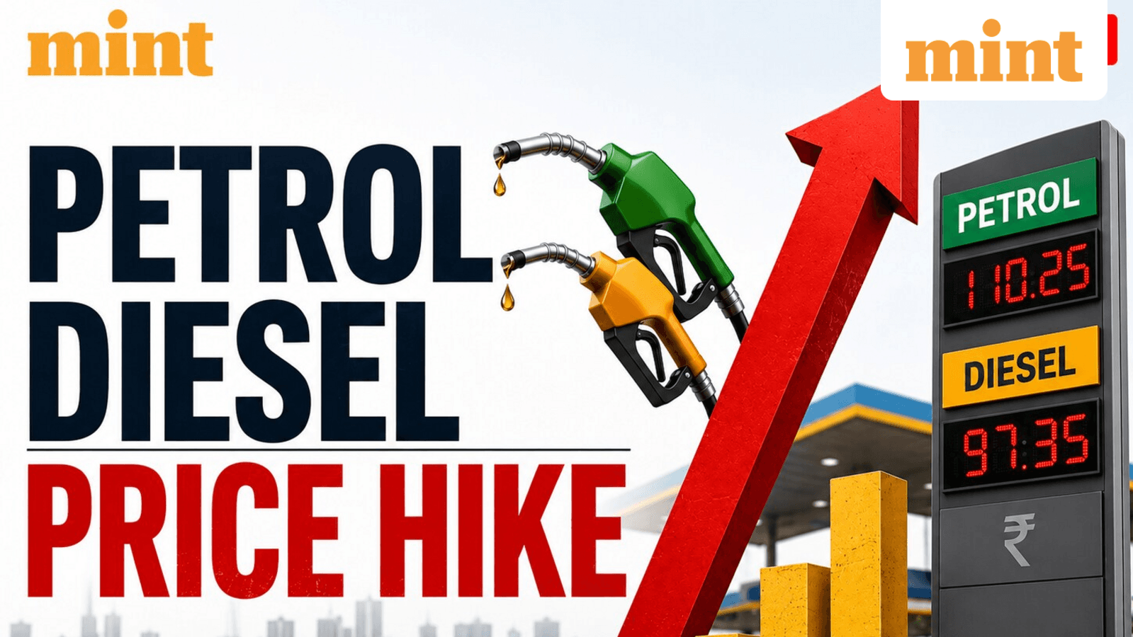 Petrol, Diesel Price LIVE Updates: Fuel rates hiked again by 90 paise/litre; second increase in under a week