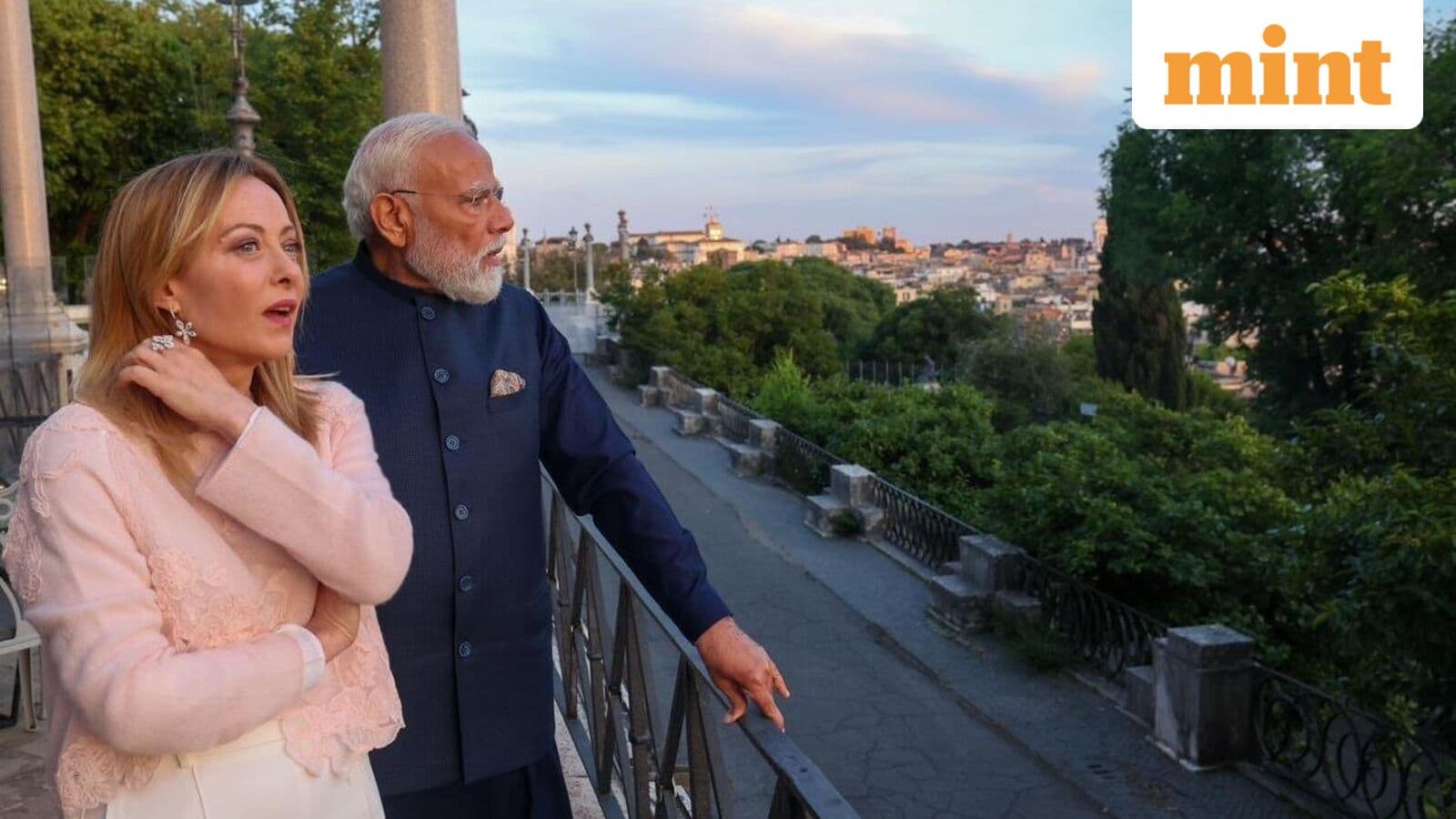 PM Modi, Giorgia Meloni’s Colosseum photos go viral; social media erupts with memes