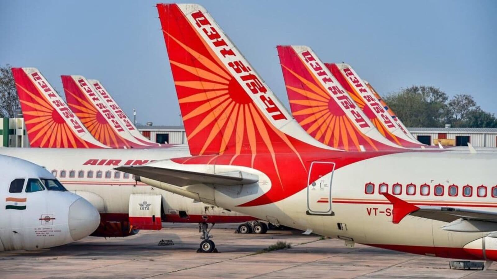 Moment when 3 Air India jets suffered damage after storm triggered collision at Delhi airport - Watch
