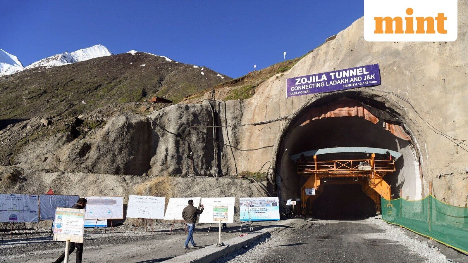 Zojila tunnel breakthrough achieved, all-weather Kashmir-Ladakh connectivity moves closer | Watch