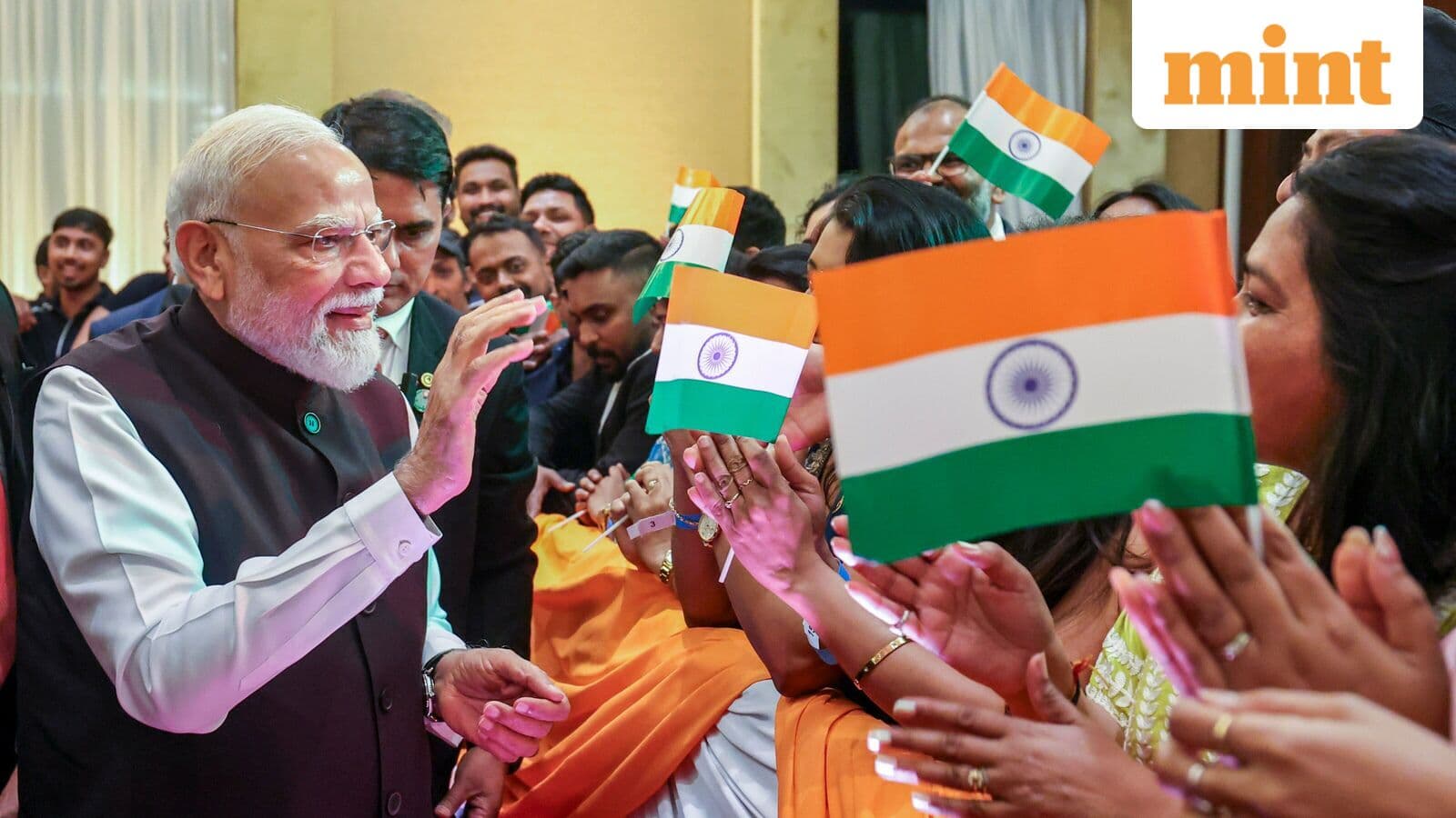 PM Modi receives warm welcome in Slovakia with 'Vande Mataram' and folk dances - Video