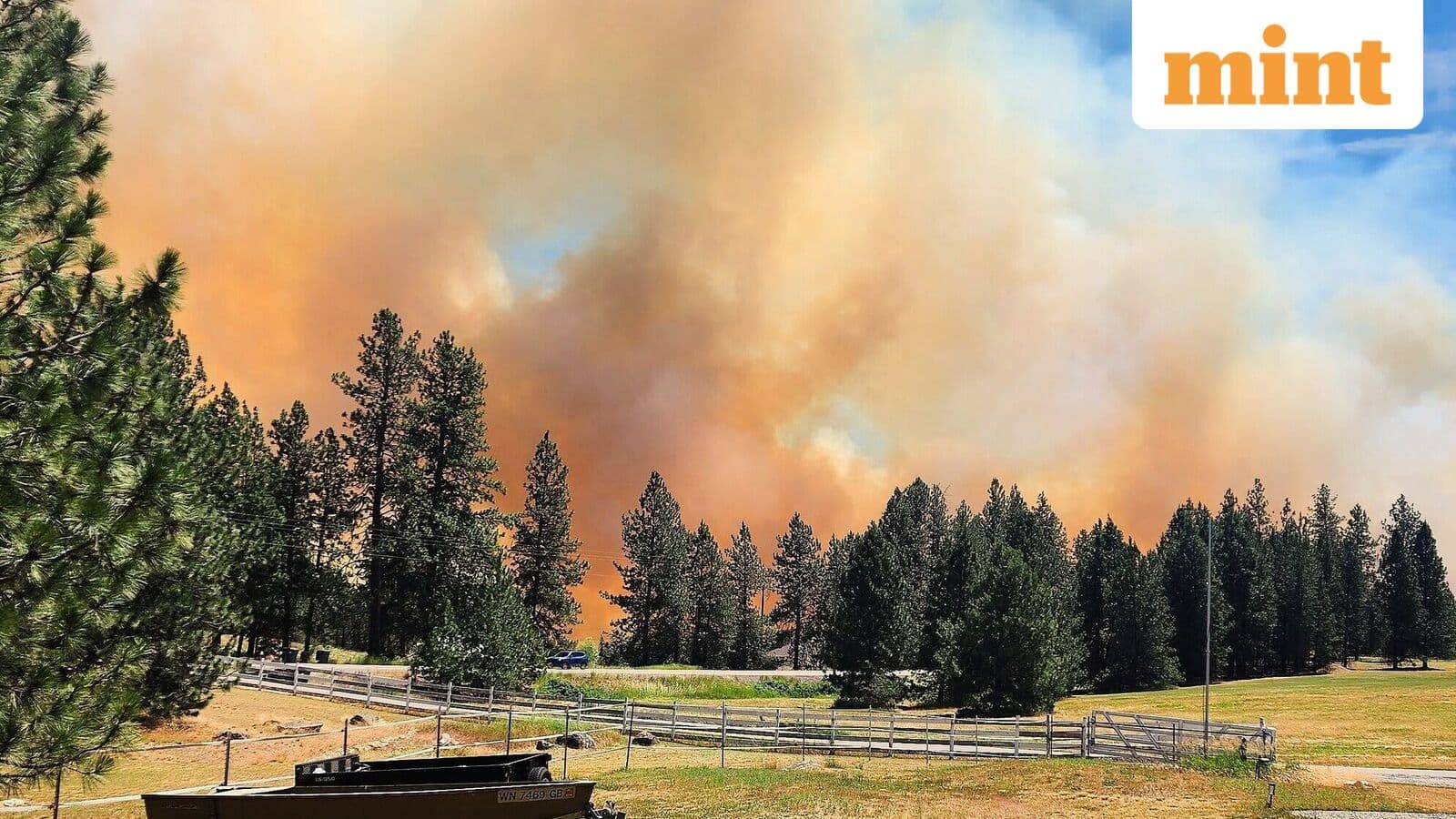 Spokane wildfire destroys 15 homes, forces 1,500 residents to evacuate in Eastern Washington
