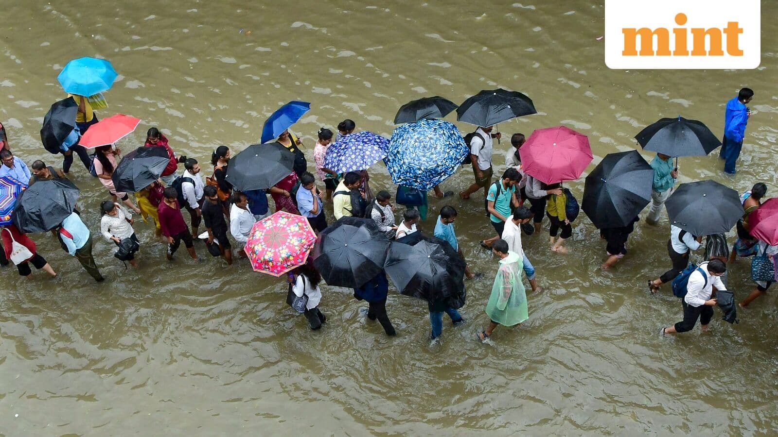 Mumbai rains: Prime areas like Worli, Goregaon witness waterlogging after heavy showers; traffic and trains slow down