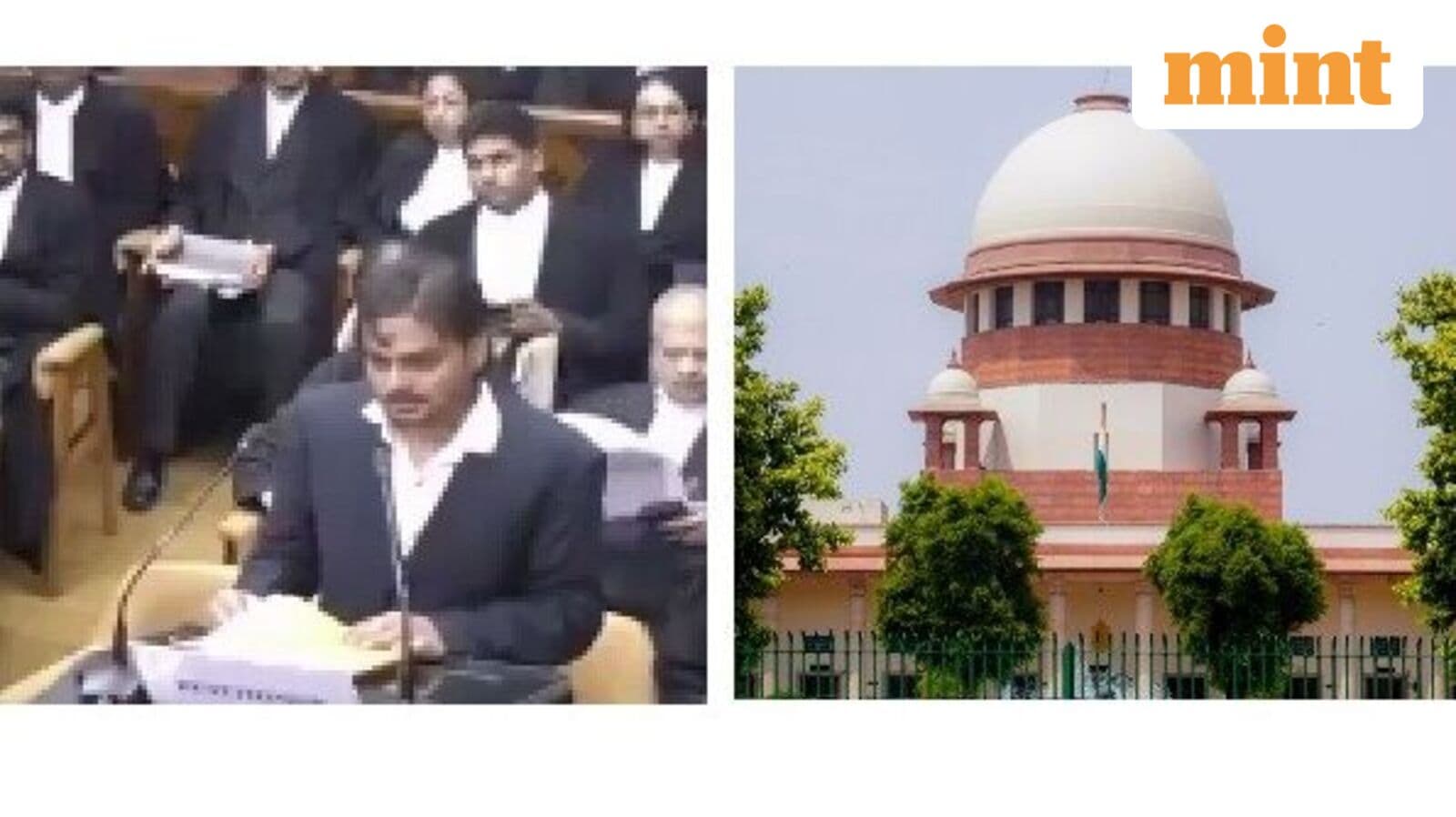 Supreme Court drama caught on camera: Petitioner abuses CJI, throws papers, misbehaves — How did the bench react?