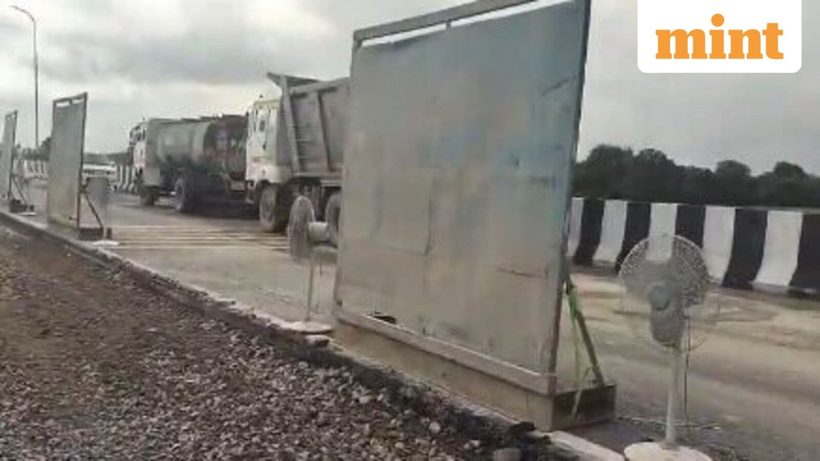 Pedestal fans drying ₹4,200 crore Kanpur-Lucknow Expressway go viral; internet reacts — 'Rolling back to stone age'