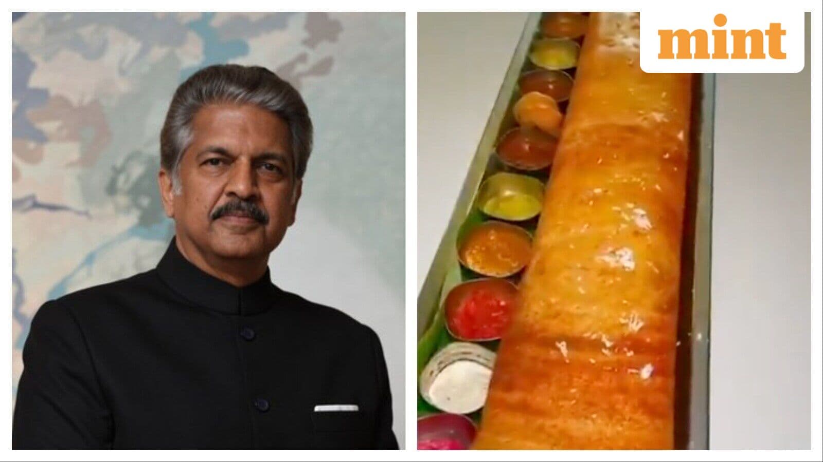 Anand Mahindra wants to ‘teleport’ his family for this giant ‘Bahubali dosa’ in Kerala