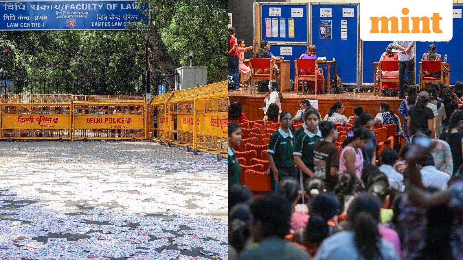 DU election result: DUSU polls 2026 flouts ₹5,000 spending cap; ABVP leads in early trends